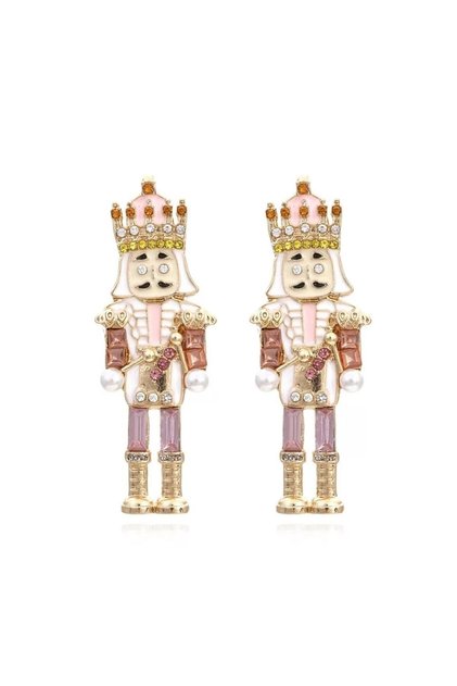 Paper Chase Nutcracker Earrings