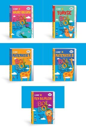 Öğretmen Evde 3. Sınıf Süper İdeal Set – 7 Parça – Öğretmen Evde