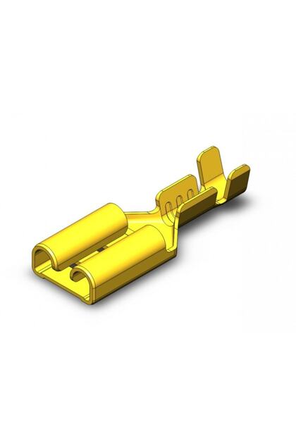 4.8 Mm Mini Dişi Fiş - Terminal - Kablo Ucu - 50 Adet