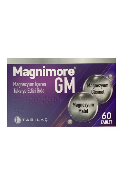 Magnezyum  Gm  Malat Glisinat 60 Tablet