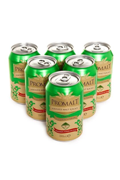Promalt Emziren Anneler İçin Alkolsüz Stevialı Malt Içecek 6 Lı