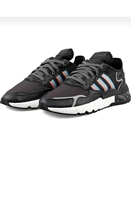 adidas Adidas Nite Jogger Men's Sneakers - Black Gray- Trendyol