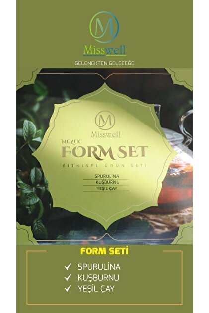 yarbay Misswell Nüzüc Form Set Bitkisel Ürün Seti - Fiyatı, Yorumları