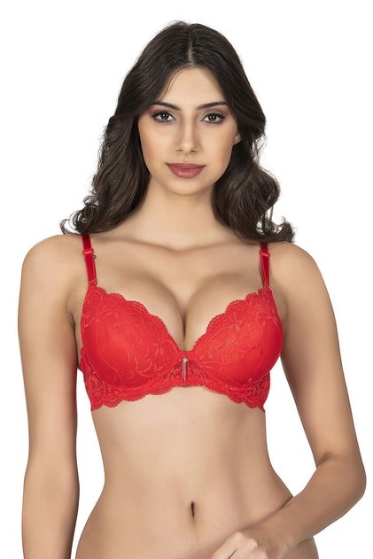 1112 Lace Double Padded Support Underwire Ears Full Padded Laced Bra
