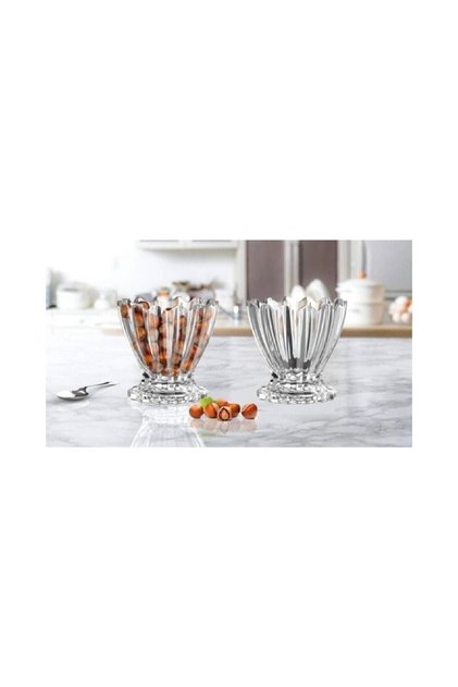 Glass Ice Cream Serving Set of 6