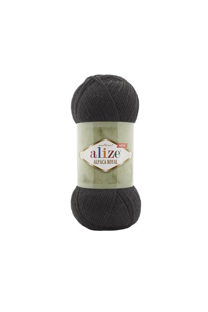 Alpaca Royal New 60 Black Hand Knitting Lanyard 5 Pieces