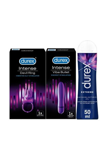 Durex Intense Delight Bullet Titreimli Vibratr + Halka + Jel 50 ml  Yorumlar - Trendyol