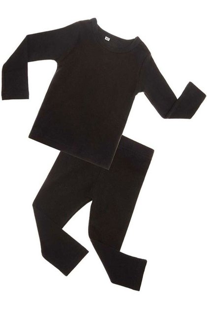 Boy's Thermal Set Bottom Top Underwear Winter Flannel Tights