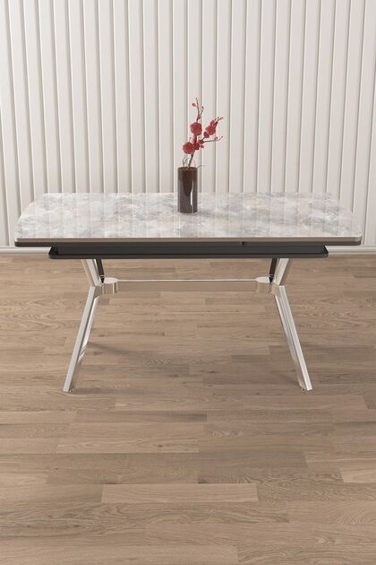 Sim Serisi 89x150 Açılabilir Lak Panel Rampla Gri Masa