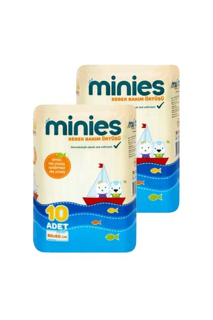 Baby Care Cover 60x60 Cm 10 Pieces of 2