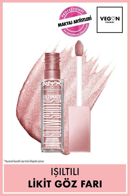 Ultimate Glow Shots Işıltılı Likit Göz Farı - 04 Grapefruit Glow
