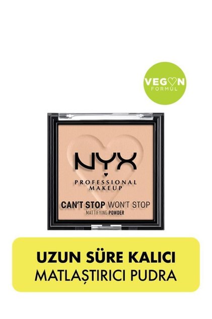 Can’t Stop Won’t Stop Matlaştırıcı Pudra- Light Medium