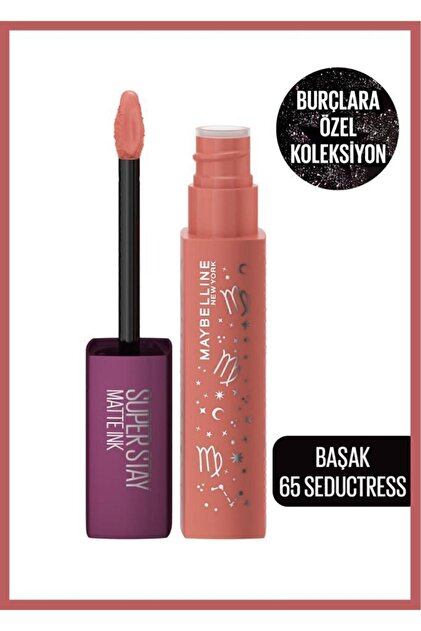 Maybelline New York Super Stay Matte Ink Zodiac Likit Mat Ruj- 65