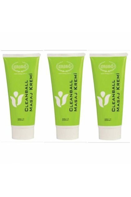 Cleanball Masaj Kremi 3×200 ml Yeni Tarihli