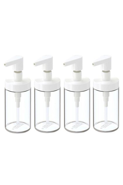 Tackan Liquid Soap Dispenser Bathroom Toilet Accessory 250ml 4 Pieces