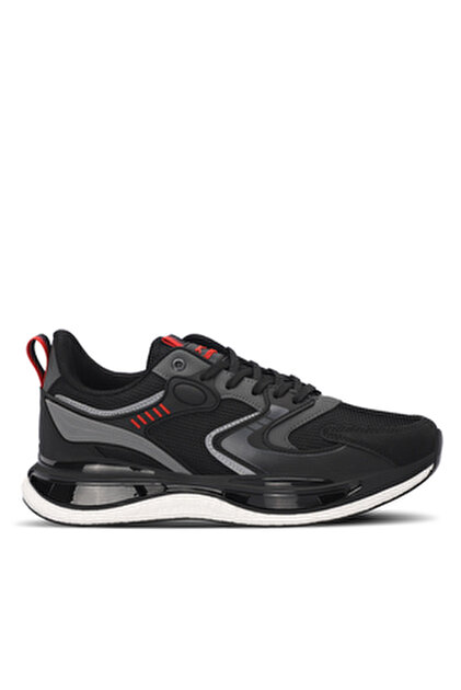 Slazenger ZION Erkek Siyah / Kırmızı Koşu & Yürüyüş Spor