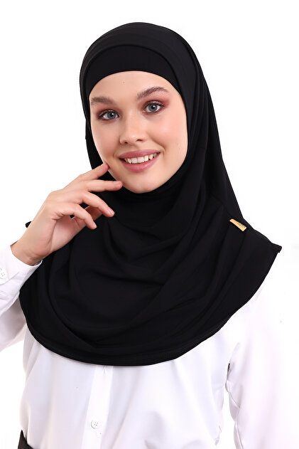 وشاح عملي للكبار لون أسود