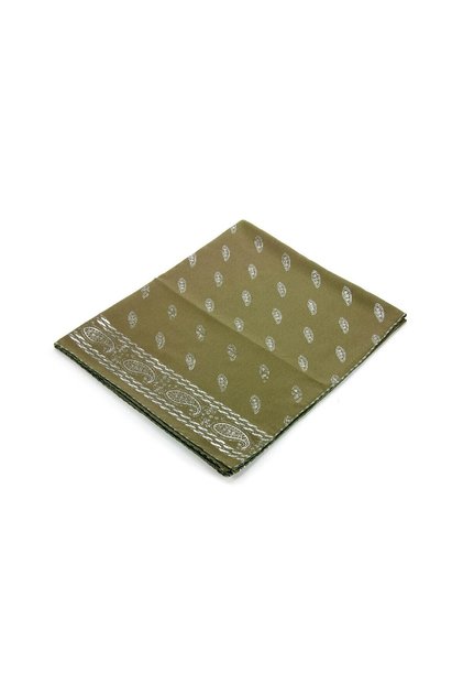 Panel Patterned Gilded Green Cover