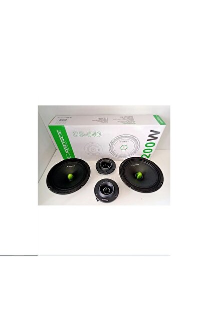 damla elektronik Cadence Cs-640 200W 16Cm 6.5İnç Midrange Hoparlör
