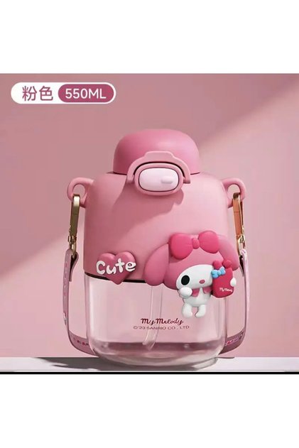 Rabbit Mymelody Hanging Water Bottle with Straw Suitable for Oral and Dental Health