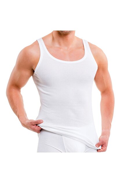 Box of 5 Premium RIBANA Men's Athlete SEZAR Extra Long - Scalloped Thin Corded Cotton