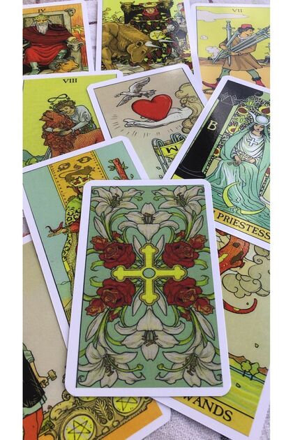 tarotdesteleri After Tarot Destesi 78 Kart. Kitapçık yoktur