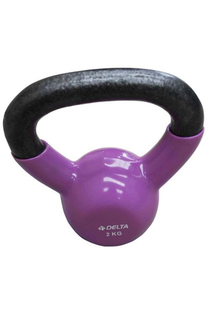 2 Kg. Çaydanlık Tipi Lila Demir Dambıl - Kettlebell