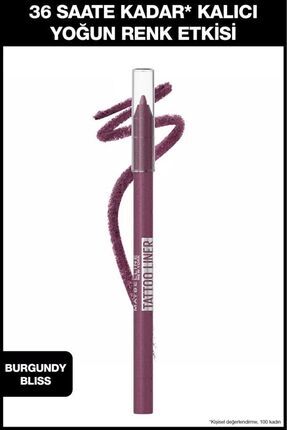 Maybelline New York TATTOO LİNER GEL EYE PENCİL - BURGUNDY BLİSS