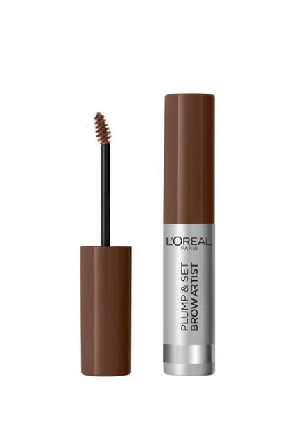 L'oréal Paris Brow Artist Plump & Set Renkli Kaş Sabitleyici Maskara - 105 Brunette
