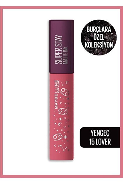 Maybelline New York Super Stay Matte Ink Zodiac Likit Mat Ruj- 15
