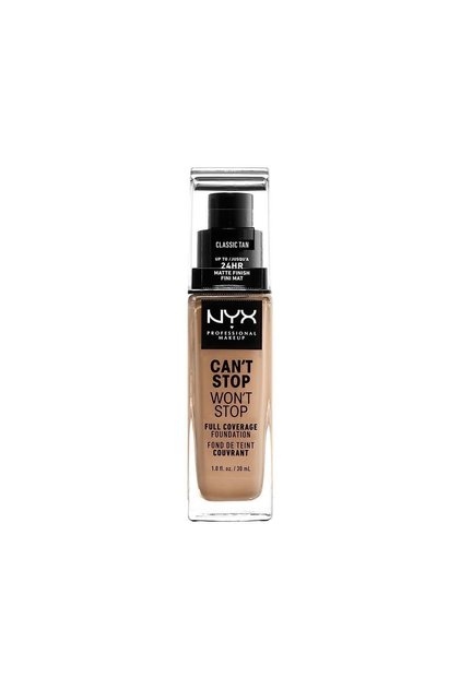 Can't Stop Won't Stop Full Coverage Matte Finish Foundation - Classic Tan 12