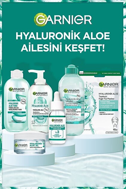Garnier Hyaluronik Aloe Temizleme Jeli Yz Temizleme 200 ml Yorumlar,  Fiyat - Trendyol