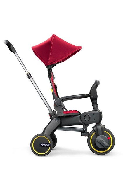 Liki Trike Tek Parça Katlanır 3 Tekerlekli Bebek Bisikleti S1 - Flame Red