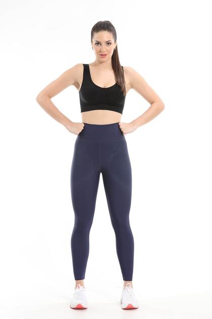 Slimming Extra High Waist Lycra Nylon Leggings with Push up Feature Show Off Your Figure