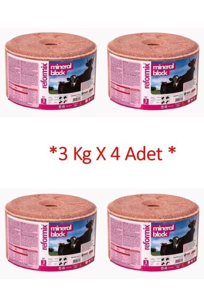 Yalama Taşı 3kg X 4 Adet (DÖNMEZ)
