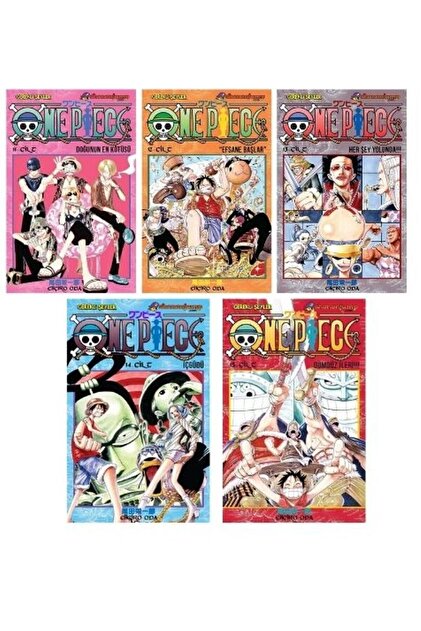 Gerekli Şeyler Yayıncılık One Piece Cilt 11/12/13/14/15 - 5 Cilt