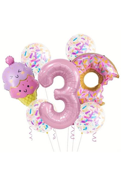 MİNİ PARTY STORE DONDURMA BALON SET