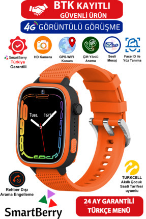 Smartberry Z51 Görüntülü Görüşme Gps Wıfı Net Konum Gizli Dinleme