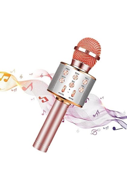 Kareoke Mikrofonu Bluetooth Mikrofon