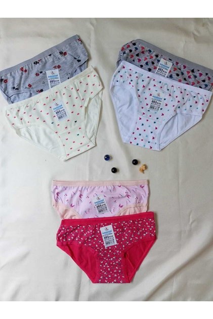 Girl's 6-Pack Panties