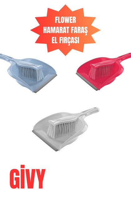 Titiz Flower Hamarat Faraş El Fırçası Tekli