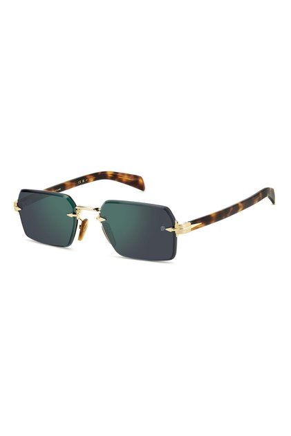 DB7109/S06JMT56 Unisex Güneş Gözlüğü Çerçevesiz Yeşil Lens UV400