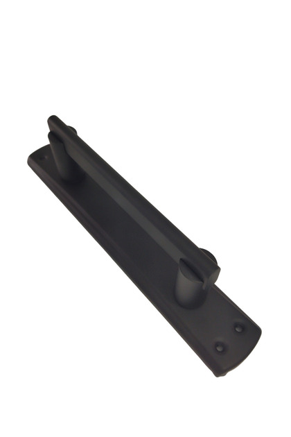 Sliding Door Handle Mirrored Black Pull Handle