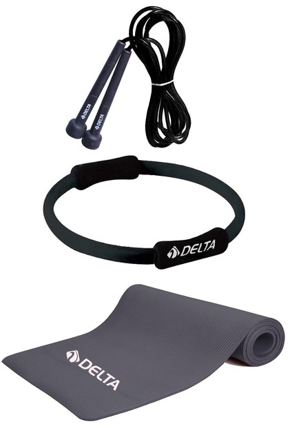 10 Mm Pilates Cushion 35 Cm Pilates Circle Jumping Rope Set