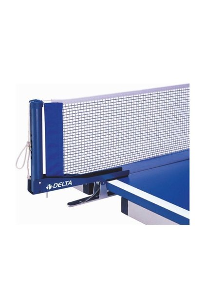 Deluxe Ping Pong Net Net Iron Set with Blue Table Tennis Tongs