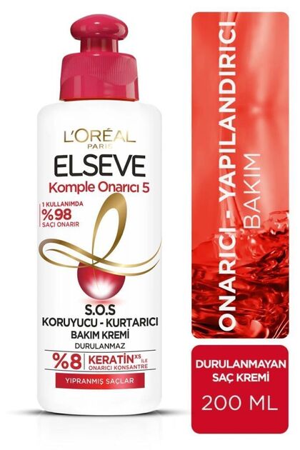L'oréal Paris Komple Onarıcı 5 S.o.s Koruyucu - Kurtarıcı Bakım Kremi 200 ml