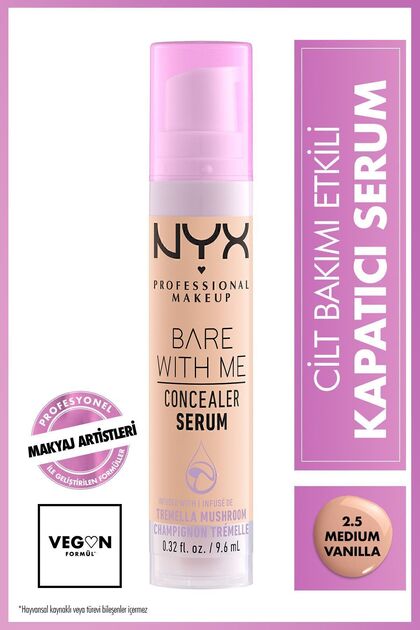 Bare With Me Kapatıcı Serum 2.5 Medium Vanilla Concealer