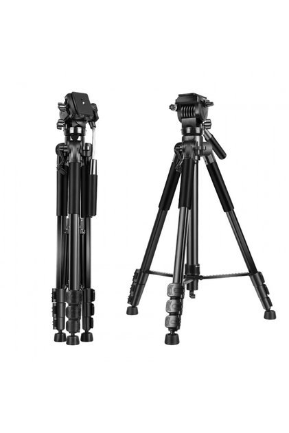 Hepu Ht-t05 Profesyonel Alüminyum 210 Cm Tripod Tok Alümimyum Taşınabilir Dslr Cep Telefonu Tripodu