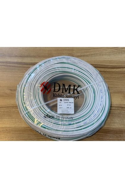Dt8 Beyaz Diafon Kablosu 100 M