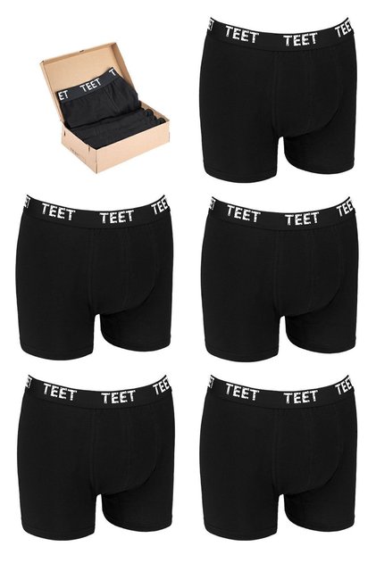 Men's Boxers Premium Set of 5 Cotton Lycra Patterned Full Fit Christmas Gift